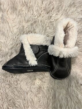 Jack and Lily Leather Baby Boots